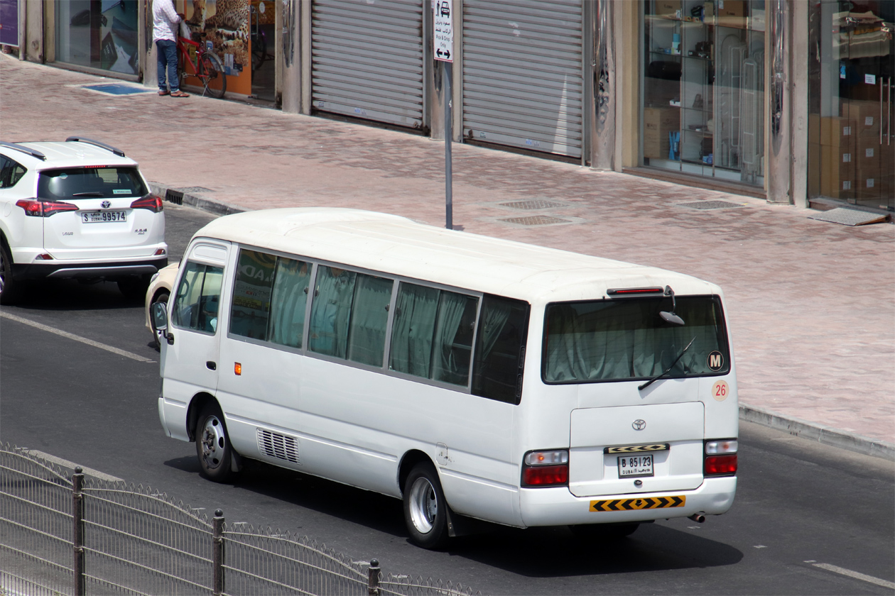 ОАЭ, Toyota Coaster B50 № 26