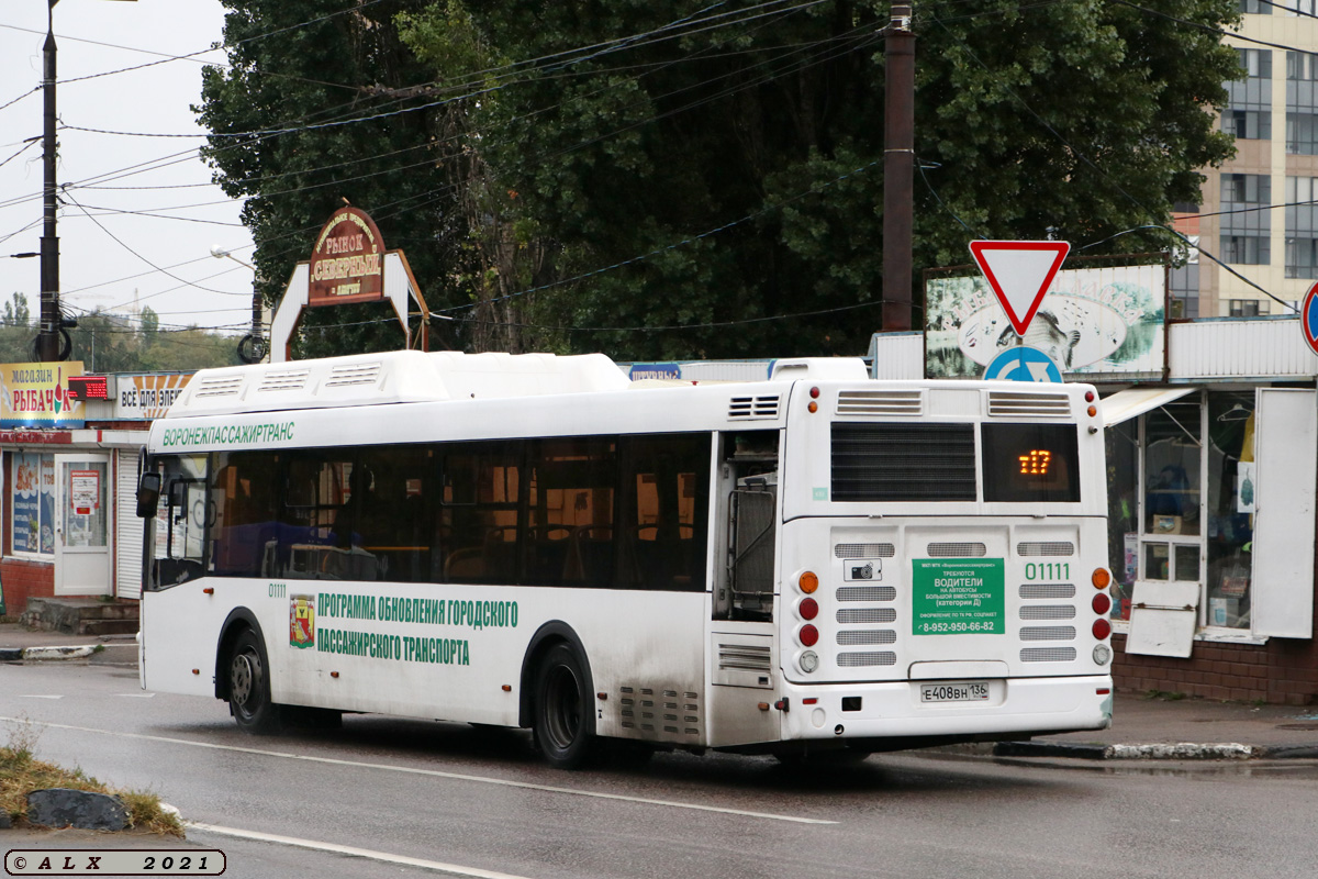 Воронежская область, ЛиАЗ-5292.67 (CNG) № 01111