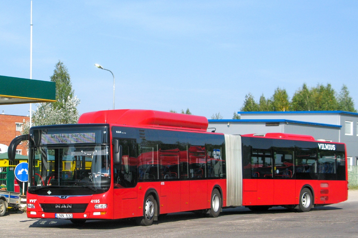 Литва, MAN A23 Lion's City G NG313 CNG № 4195