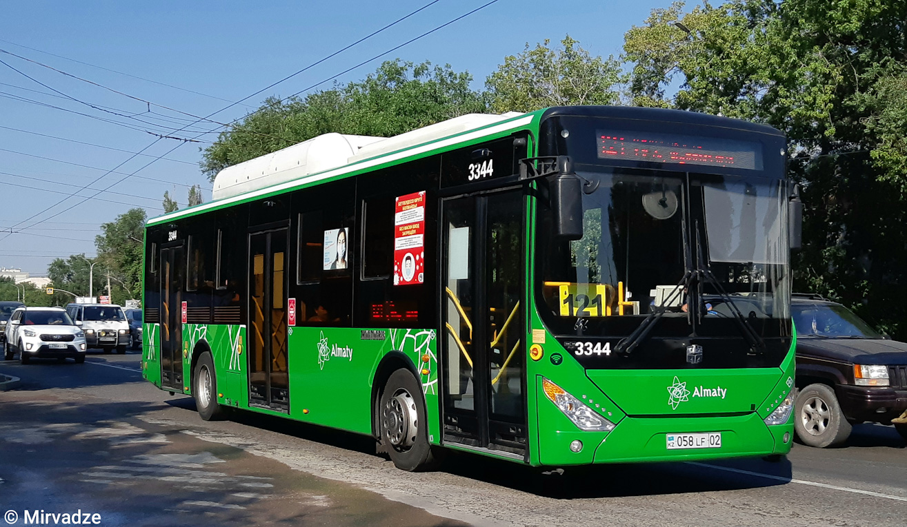 Алматы, Zhong Tong LCK6125HGAN № 3344