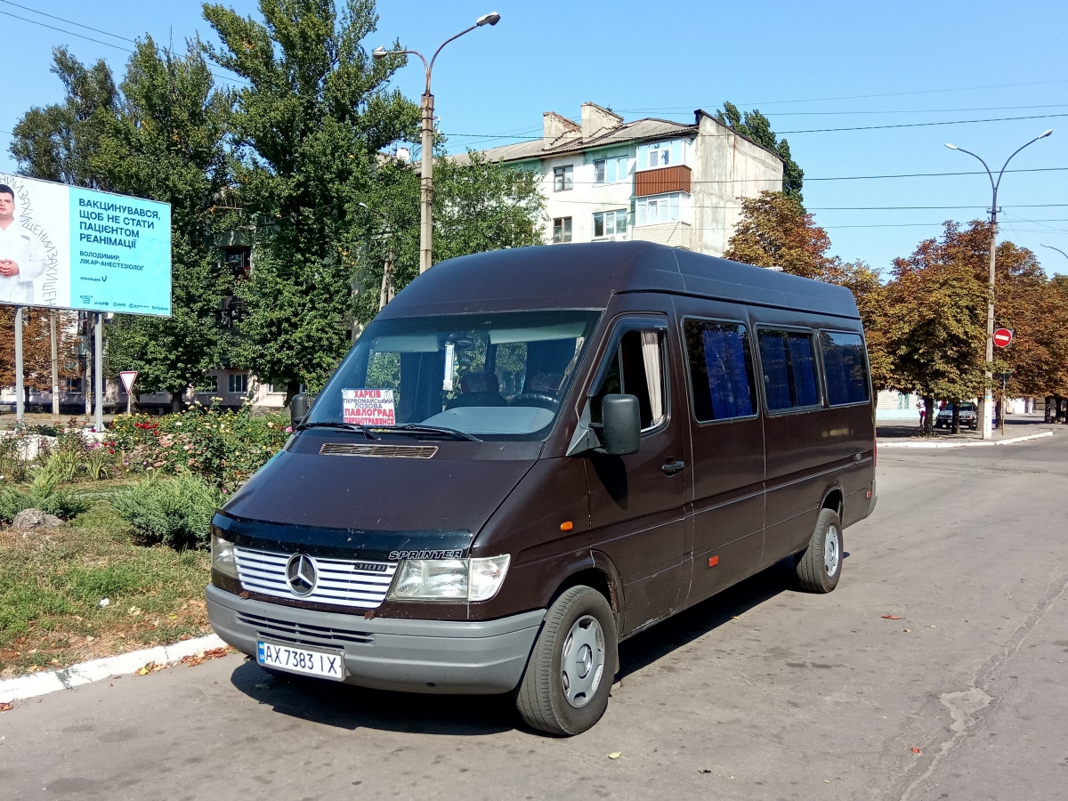 Kharkov region, Mercedes-Benz Sprinter W903 310D Nr. AX 7383 IX