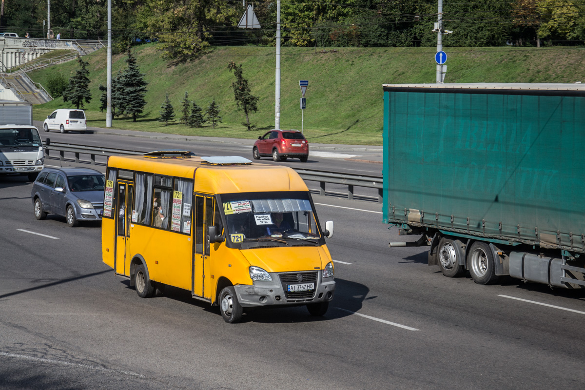 Kyiv region, Ruta 25D Nr. AI 3747 HO