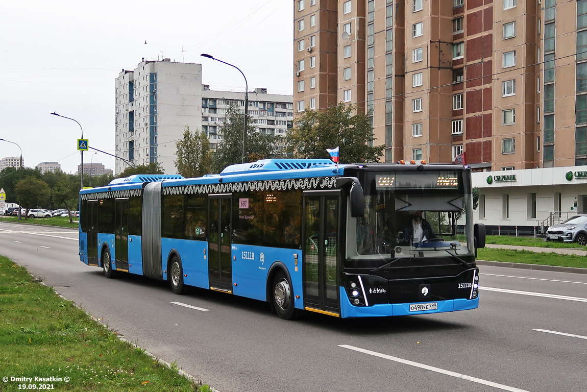 Москва, ЛиАЗ-6213.65 № 151118