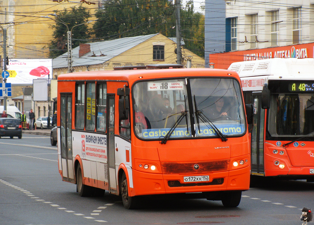 Нижегородская область, ПАЗ-320414-05 "Вектор" № О 172 ХХ 152