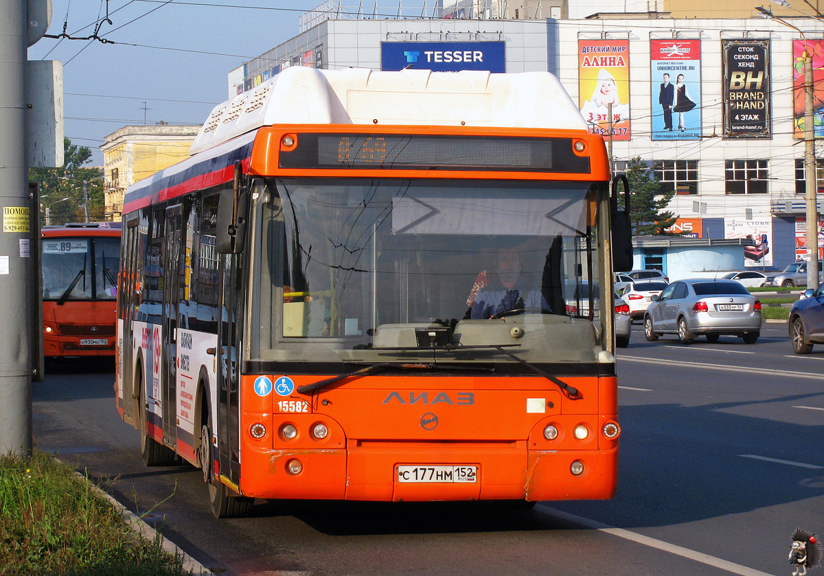 Нижегородская область, ЛиАЗ-5292.67 (CNG) № 15582