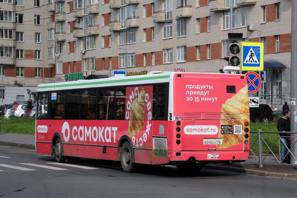 Санкт-Петербург, ЛиАЗ-5293.60 № 3621