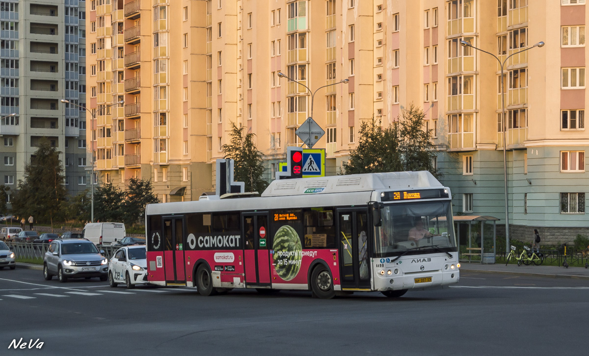 Санкт-Петербург, ЛиАЗ-5292.67 (CNG) № 4499