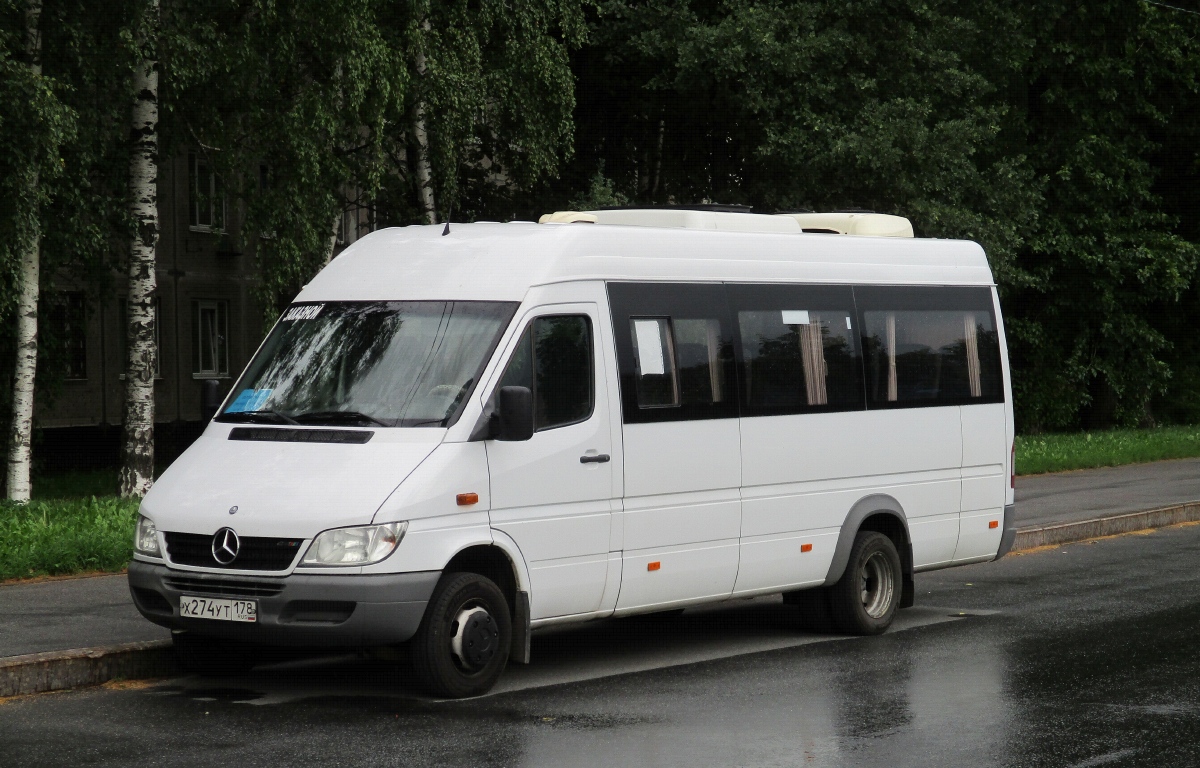 Sankt Petersburg, Luidor-223215 (MB Sprinter Classic) Nr. Х 274 УТ 178