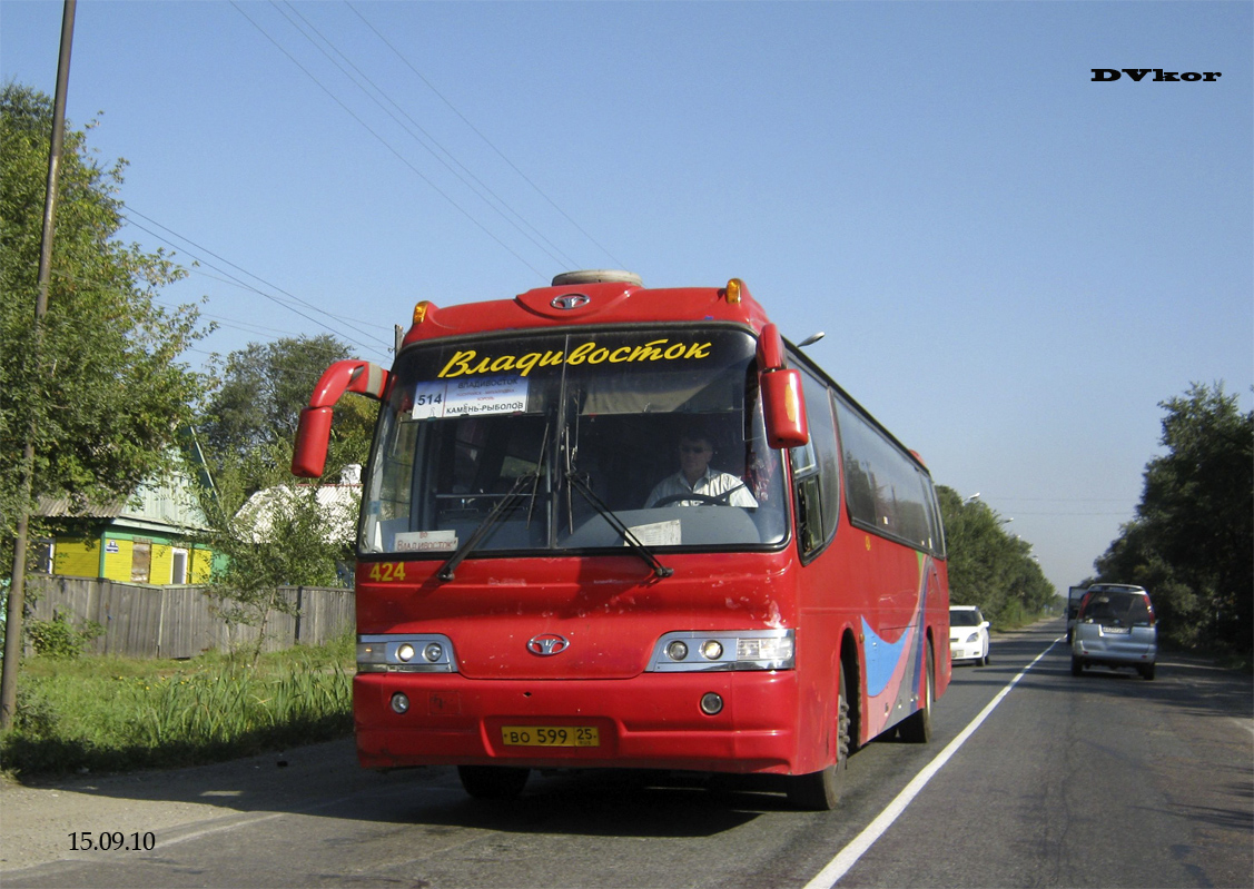 Приморский край, Daewoo BH116 Royal Luxury № 424