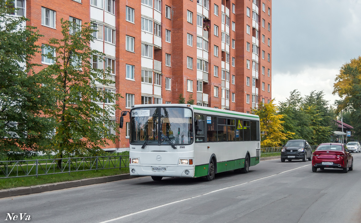 Санкт-Петербург, ЛиАЗ-5293.53 № 3580