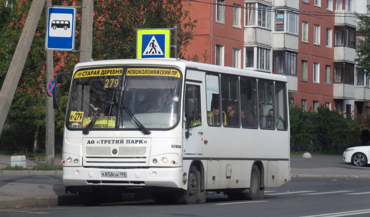 Санкт-Петербург, ПАЗ-320402-05 № К 858 ОА 198