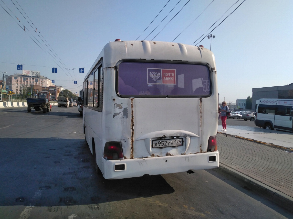 Челябинская область, Hyundai County SWB (ТагАЗ) № А 952 УН 174