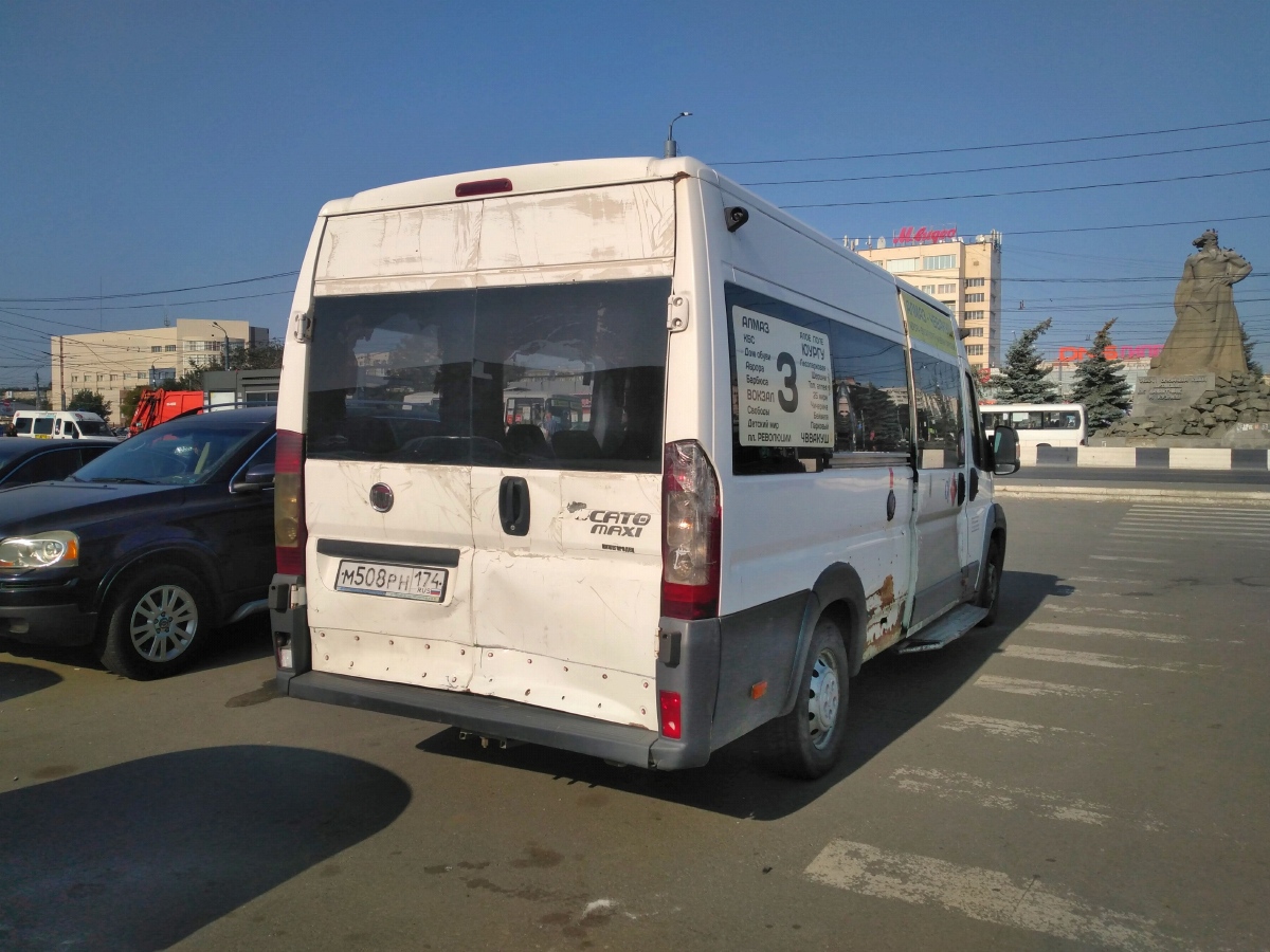 Челябинская область, Нижегородец-FST613 (FIAT Ducato) № М 508 РН 174