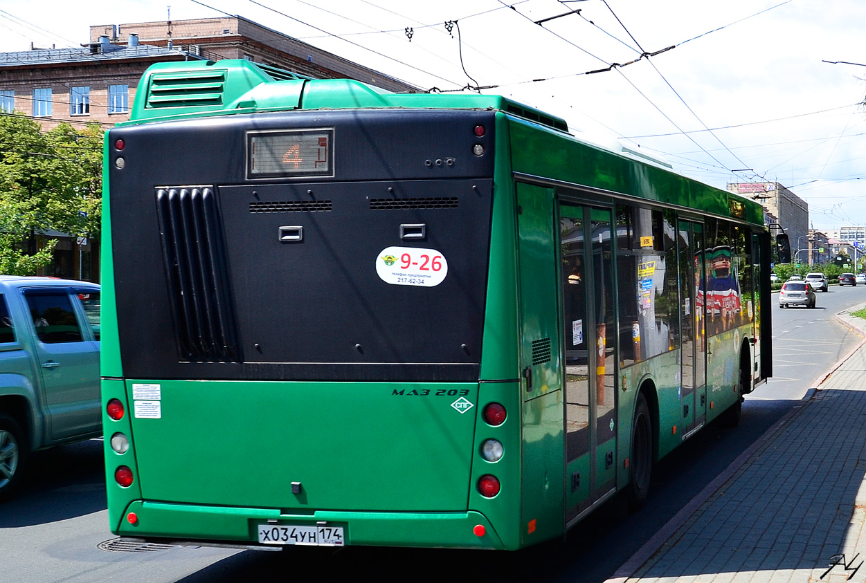 Челябинская область, МАЗ-203.945 № 9-26
