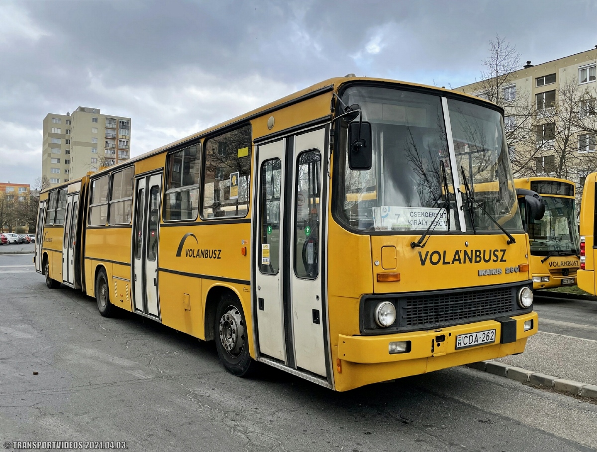 Венгрия, Ikarus 280 (Vasi Volán) № CDA-262