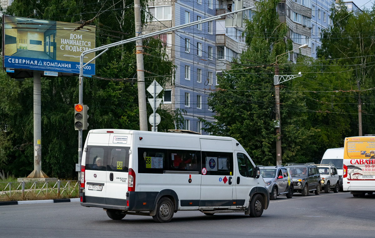 Рязанская область, Нижегородец-FST613 (FIAT Ducato) № Р 195 РХ 62