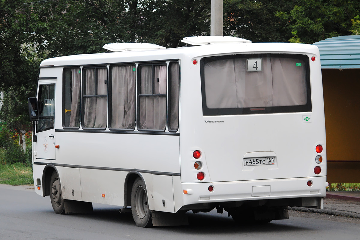 Rostov region, PAZ-320302-11 "Vector" № Р 465 ТС 161
