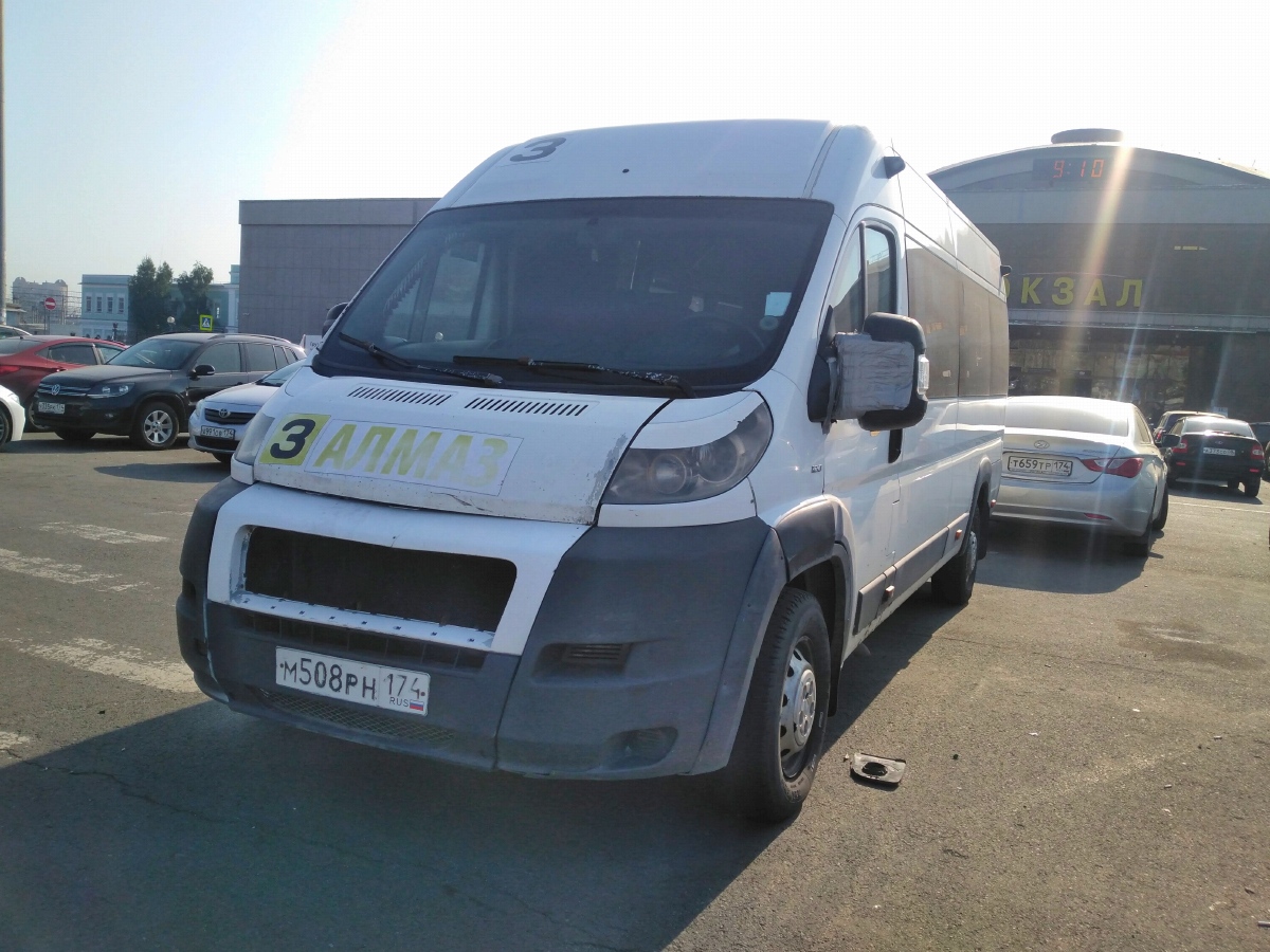 Челябинская область, Нижегородец-FST613 (FIAT Ducato) № М 508 РН 174