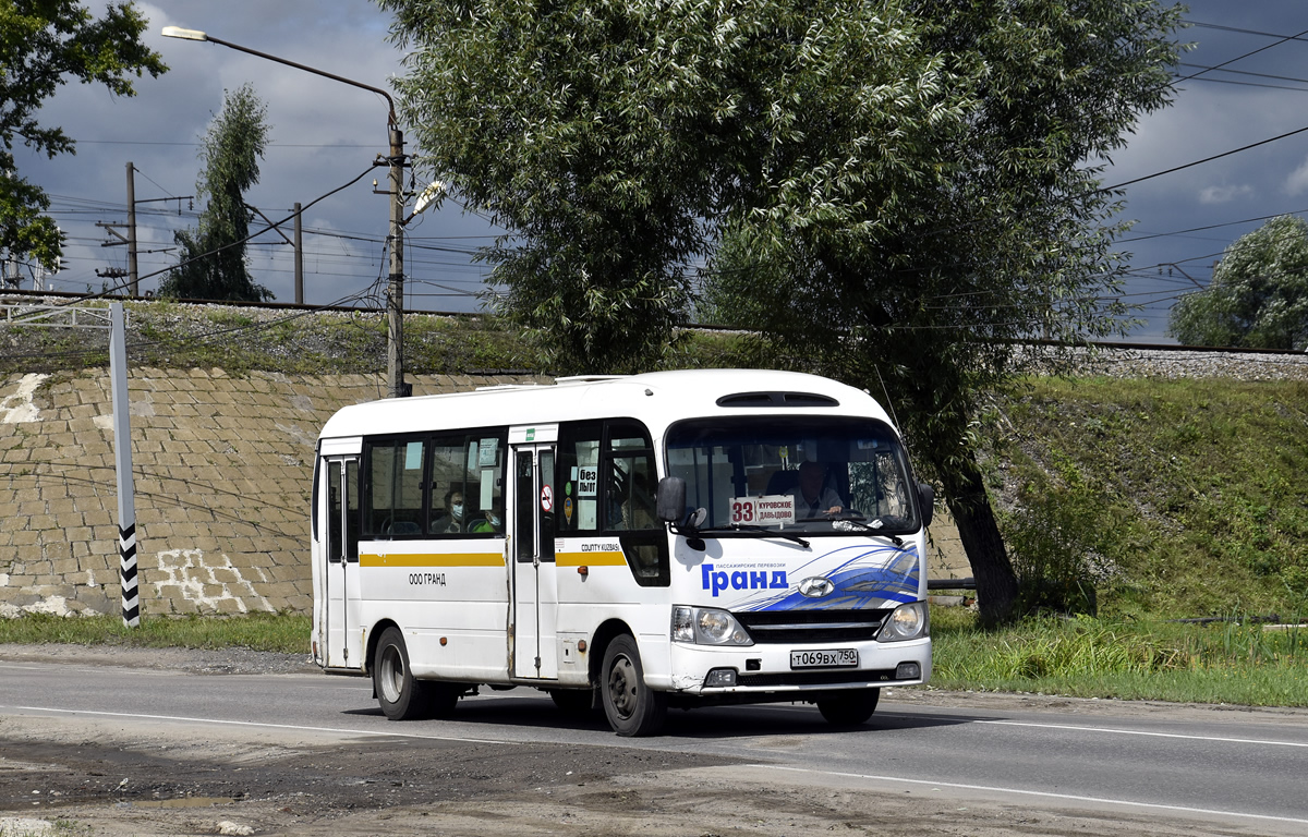 Московская область, Hyundai County Kuzbass № Т 069 ВХ 750