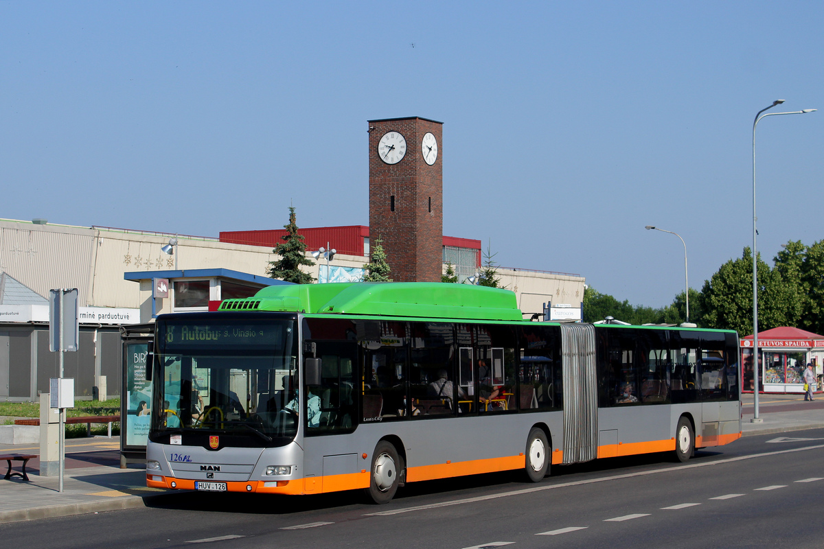 Літва, MAN A23 Lion's City G NG313 CNG № 126