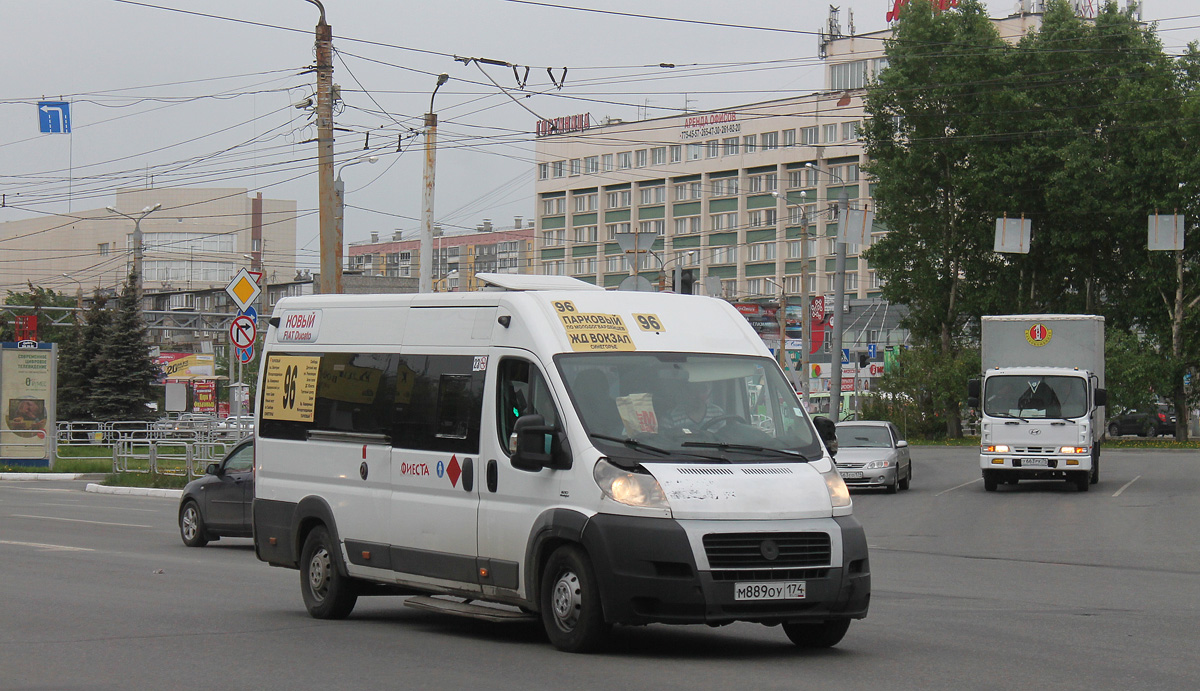 Челябинская область, Нижегородец-FST613 (FIAT Ducato) № М 889 ОУ 174