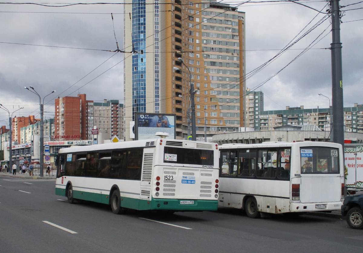 Санкт-Петербург, ЛиАЗ-5292.60 № 1523