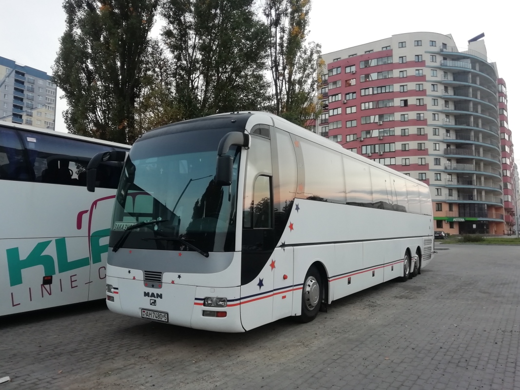 Минск, MAN R08 Lion's Top Coach RHC464 № АН 7480-5 Минск, MAN R08 Lion's Top Coach RHC464 № АН 7480-5