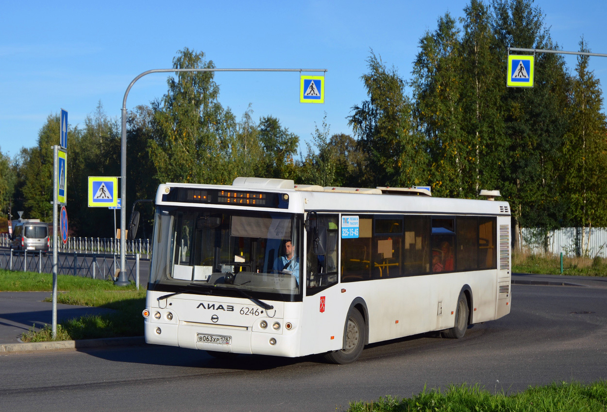 Санкт-Петербург, ЛиАЗ-5292.60 № 6246