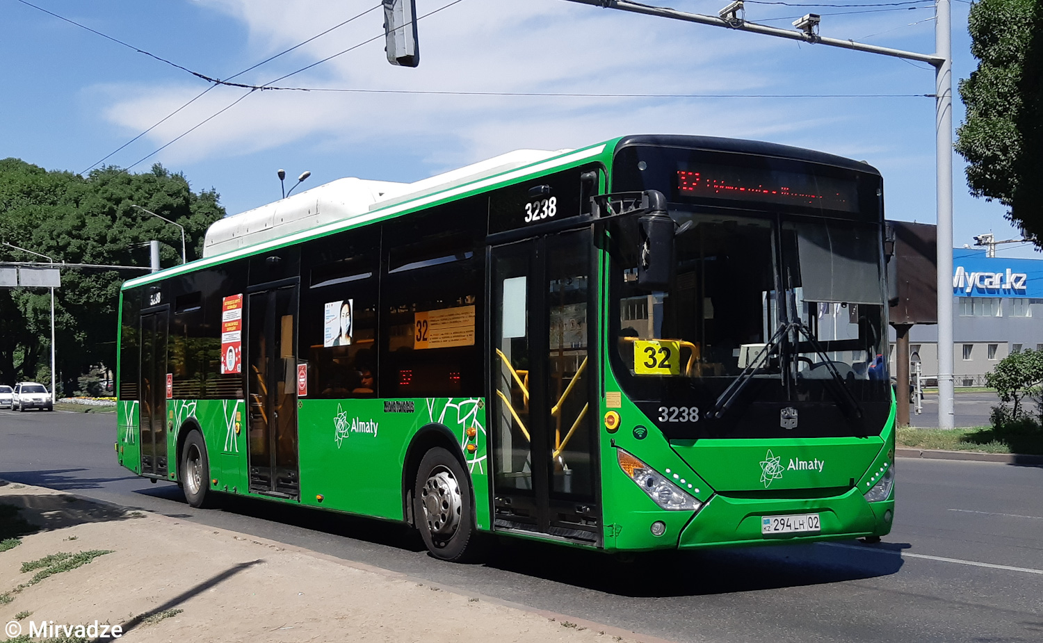 Алматы, Zhong Tong LCK6125HGAN № 3238