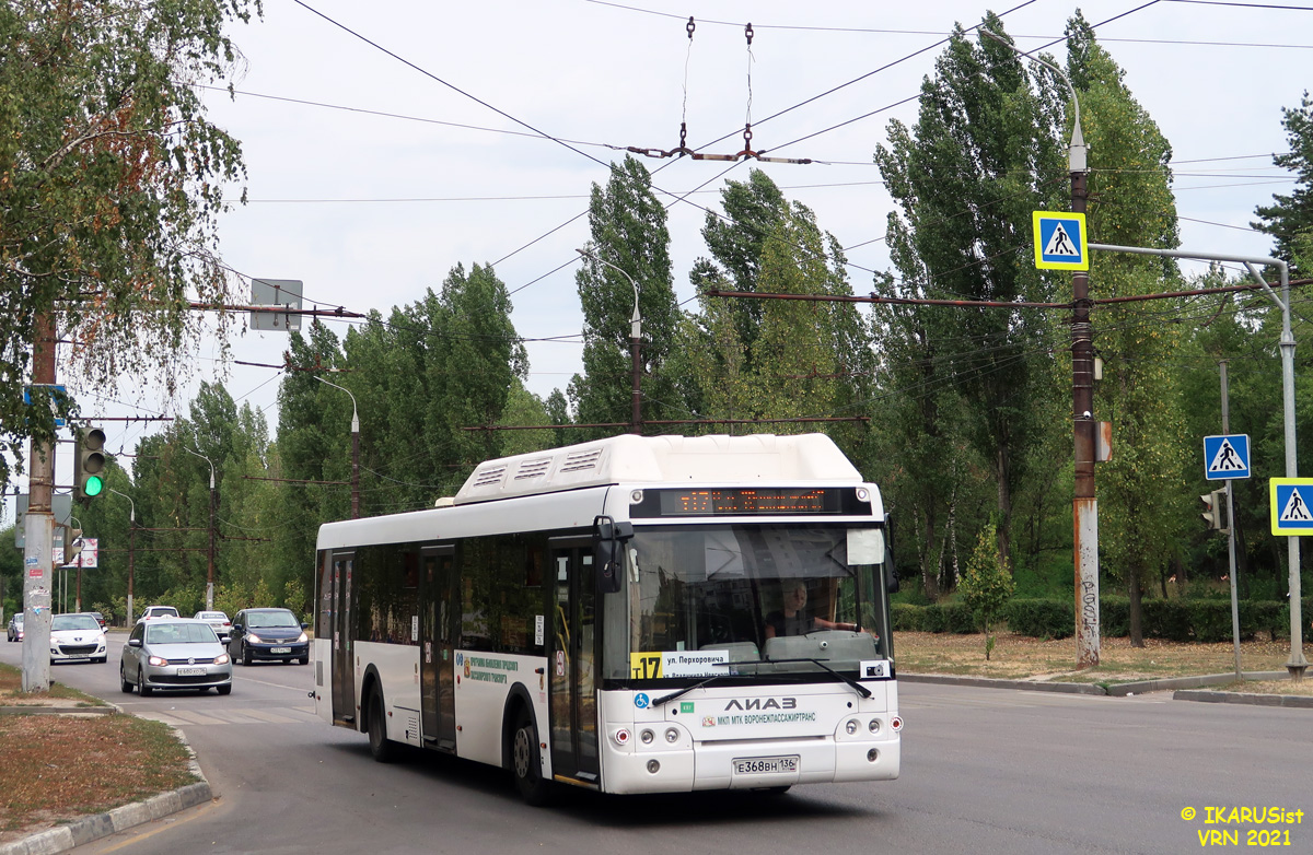 Воронежская область, ЛиАЗ-5292.67 (CNG) № Е 368 ВН 136