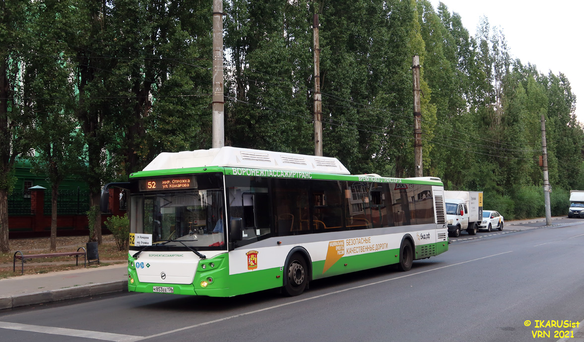 Воронежская область, ЛиАЗ-5292.67 (CNG) № К 853 ЕЕ 136