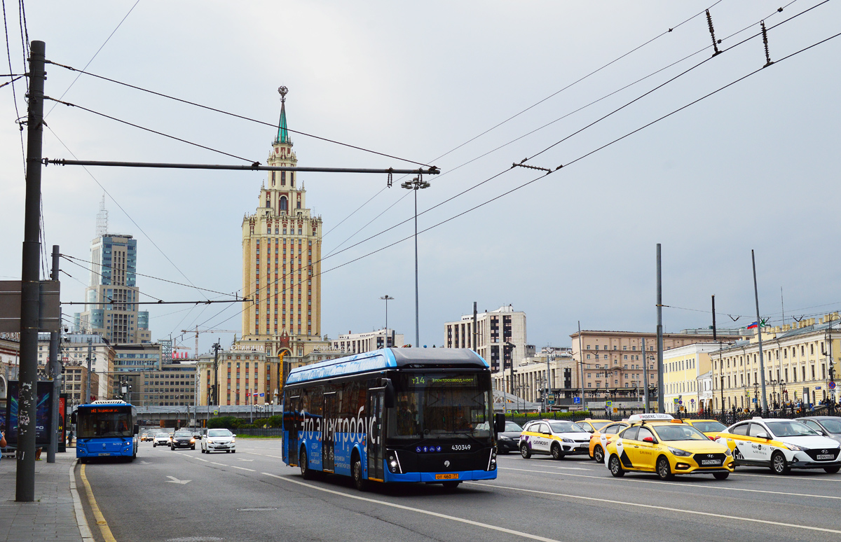 Москва, ЛиАЗ-6274 № 430349