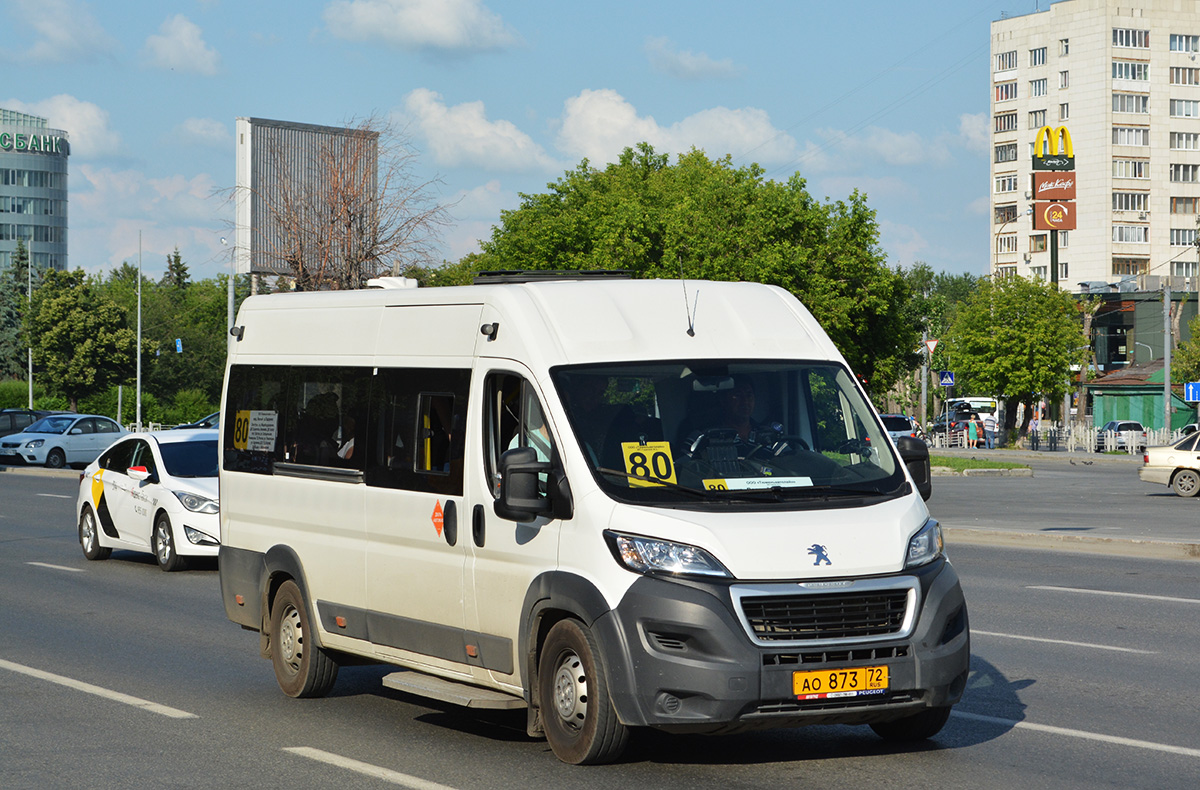 Тюменская область, Автодом-21080* (Peugeot Boxer) № АО 873 72