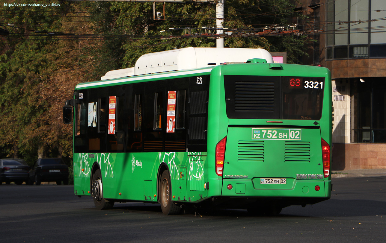 Алматы, Zhong Tong LCK6125HGAN № 3321