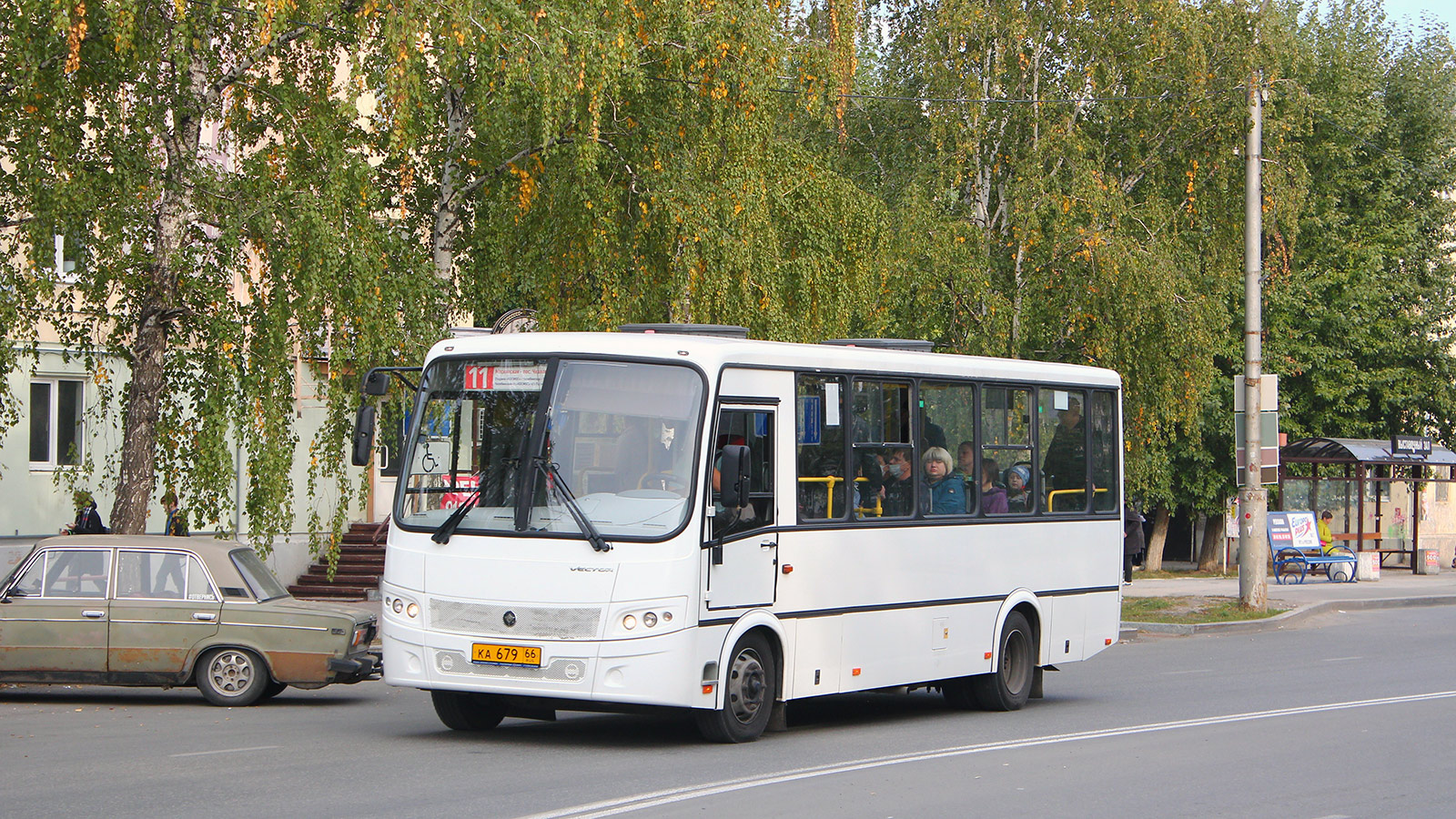 Свердловская область, ПАЗ-320412-04 "Вектор" № КА 679 66