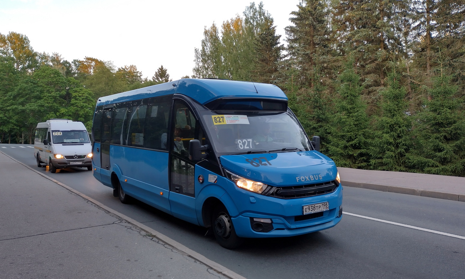 Санкт-Петербург, FoxBus 62411-09 № Е 938 ТР 198