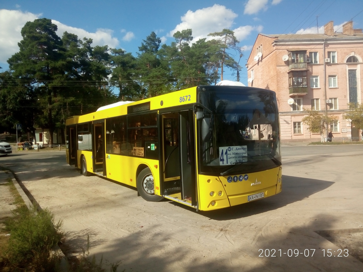 Киев, МАЗ-203.015 № 8672