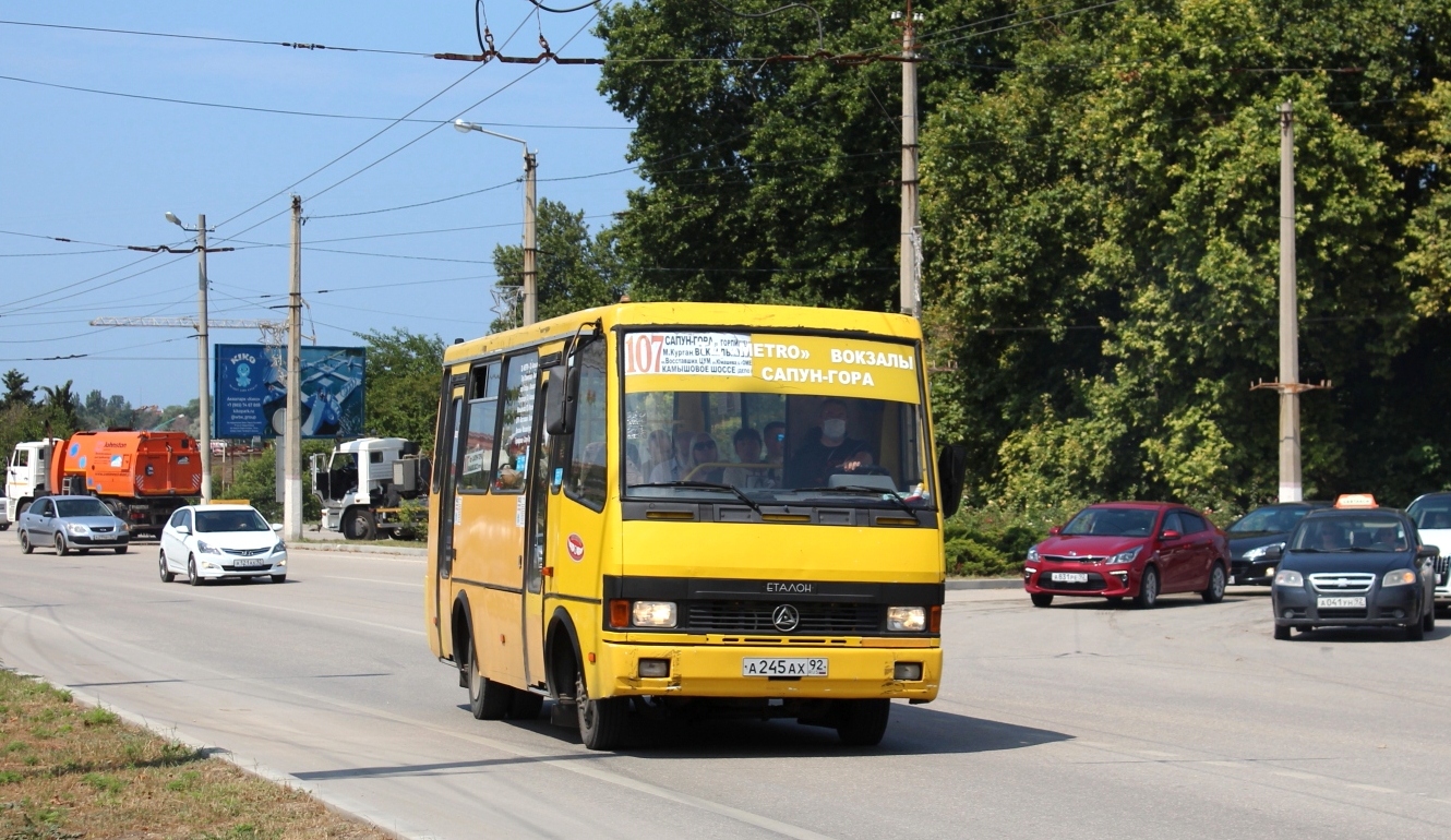 Севастополь, БАЗ-А079.14 "Подснежник" № А 245 АХ 92