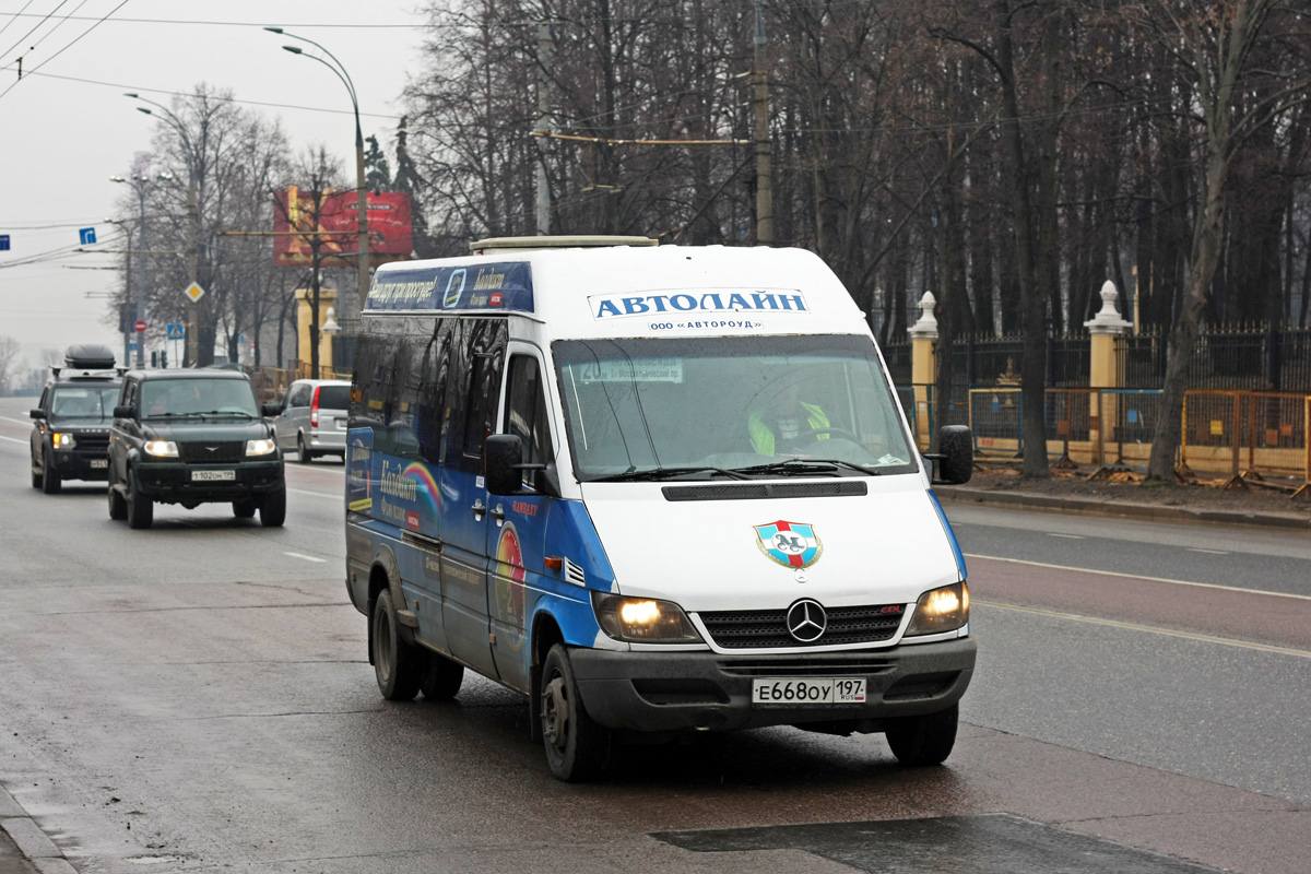 Москва, Самотлор-НН-323770 (MB Sprinter 411CDI) № Е 668 ОУ 197