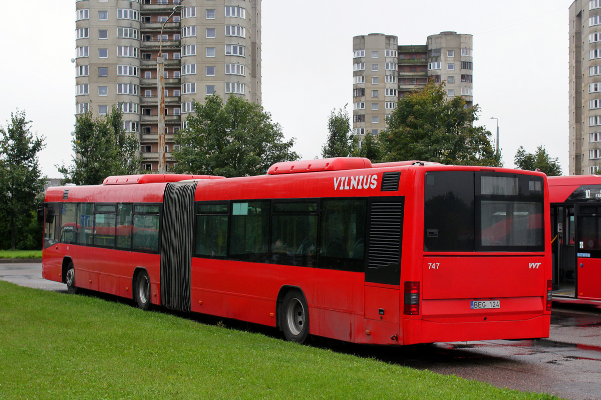 Литва, Volvo 7700A № 747