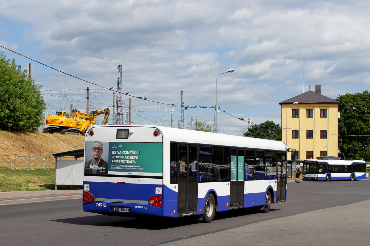 Латвия, Solaris Urbino I 12 № 74515