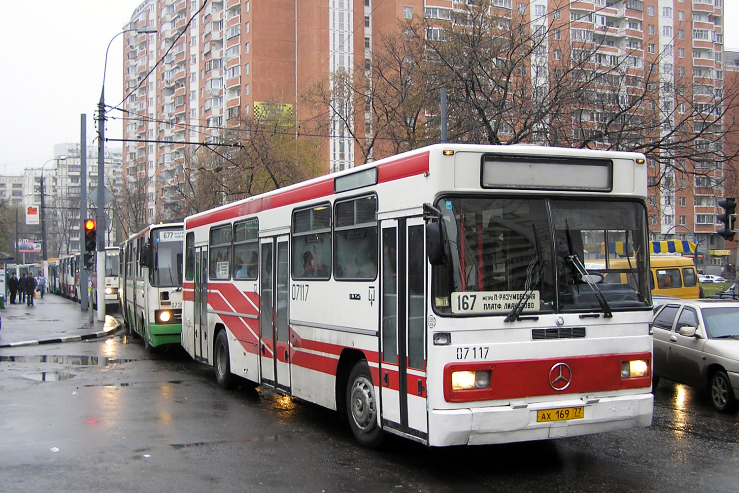 Москва, Mercedes-Benz O325 № 07117