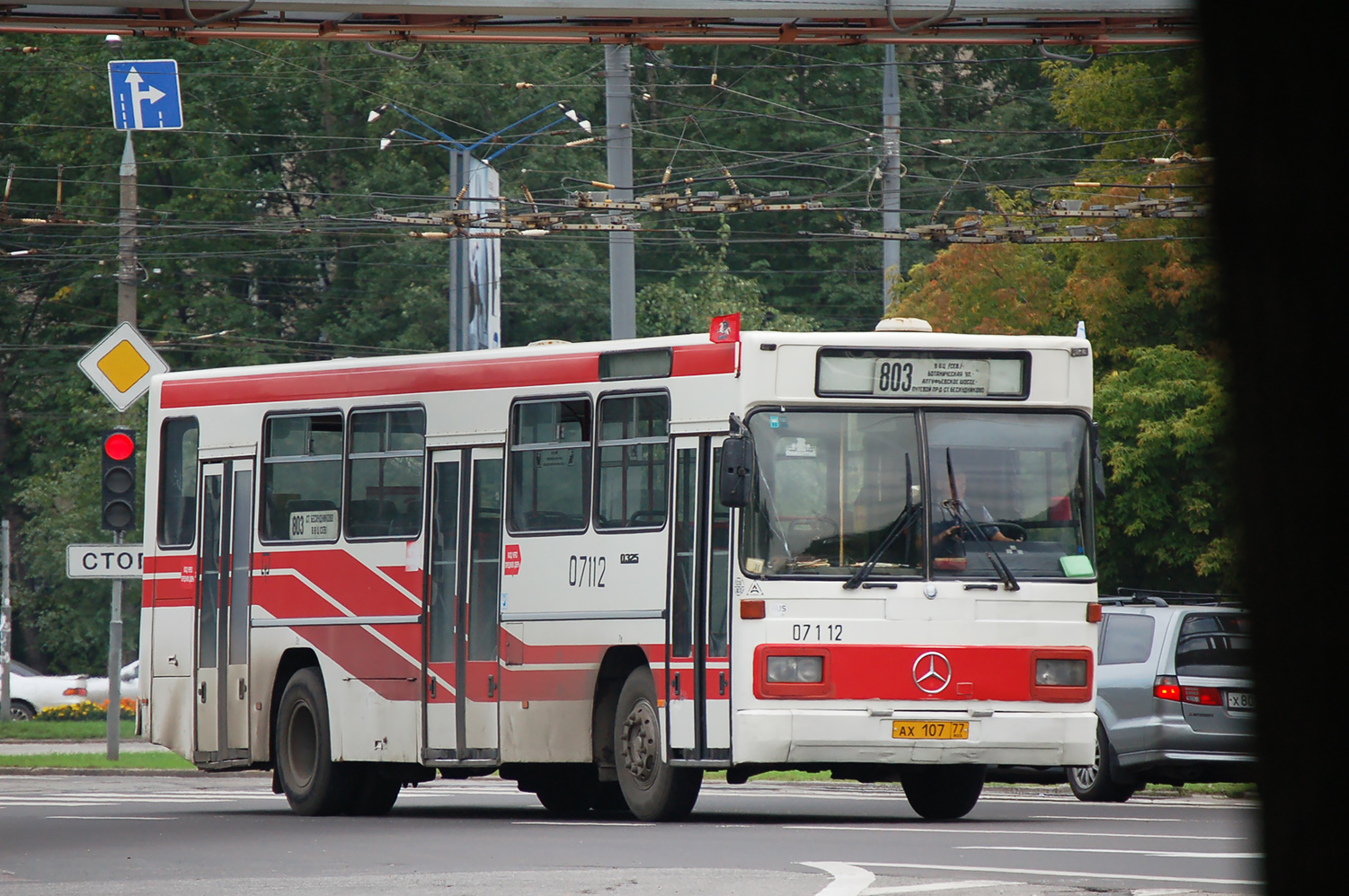 Москва, Mercedes-Benz O325 № 07112