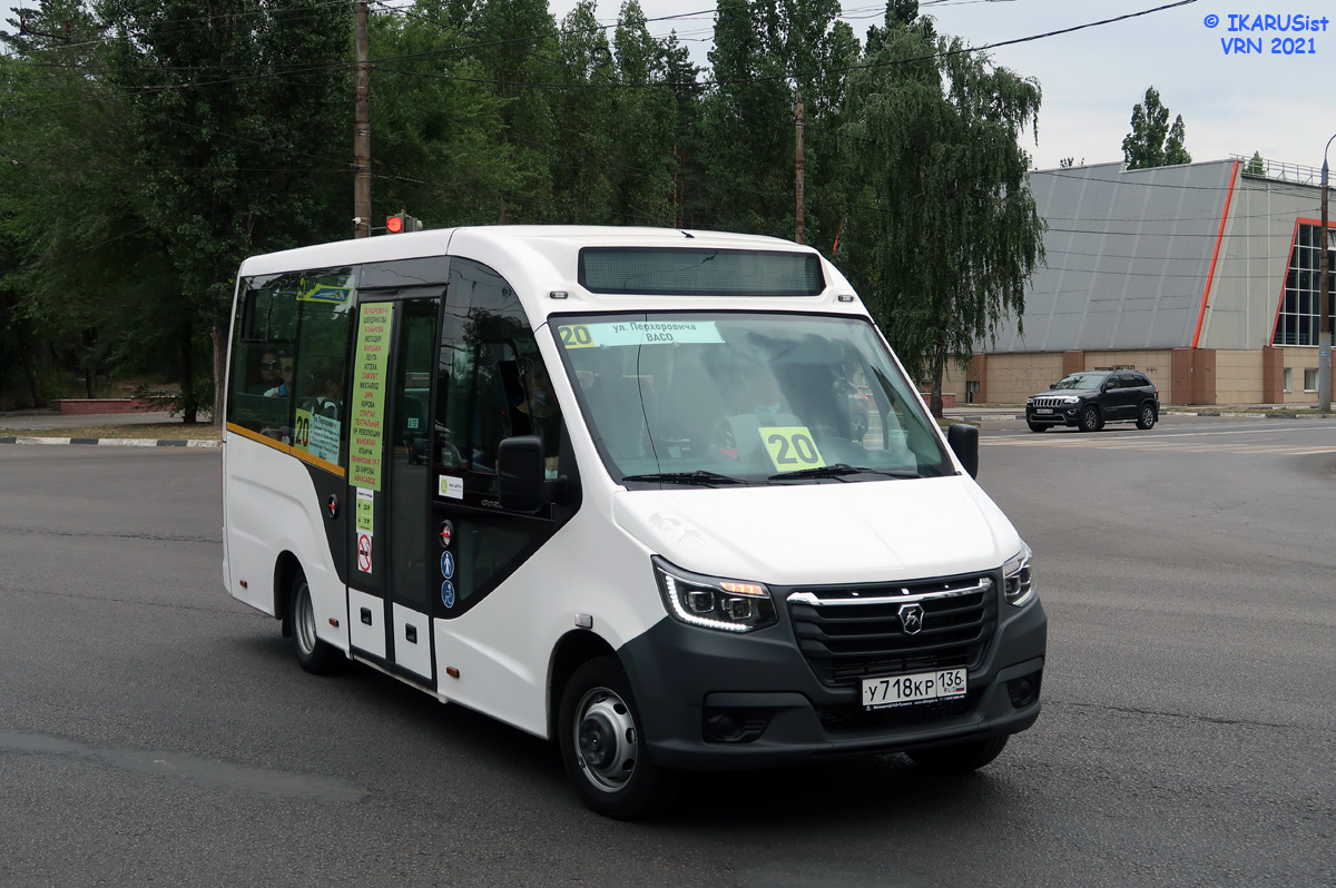 Воронежская область, ГАЗ-A68R52 City № У 718 КР 136