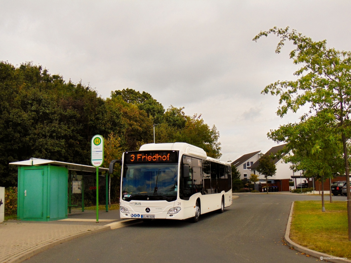 Гессен, Mercedes-Benz Citaro C2 NGT hybrid № 28