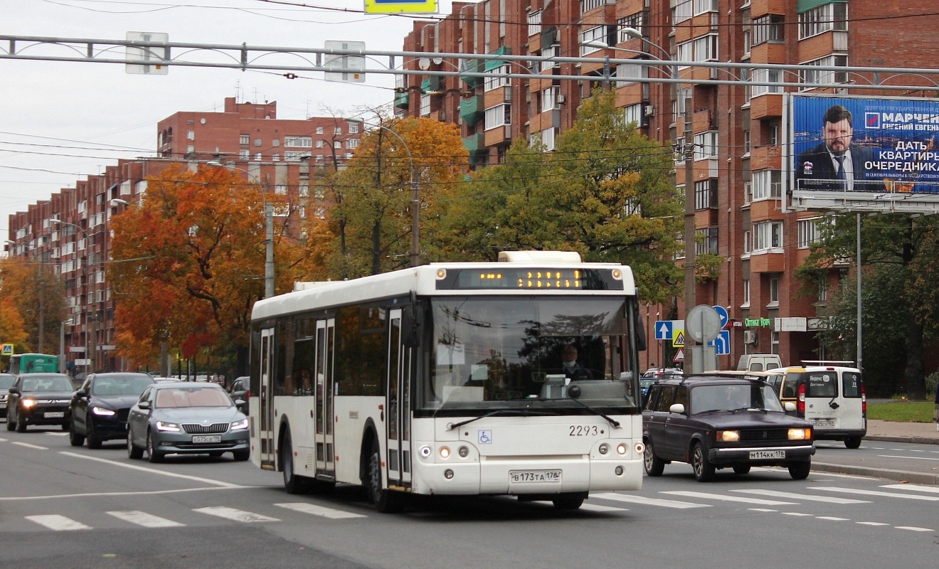 Sankt Petersburg, LiAZ-5292.60 Nr 2293