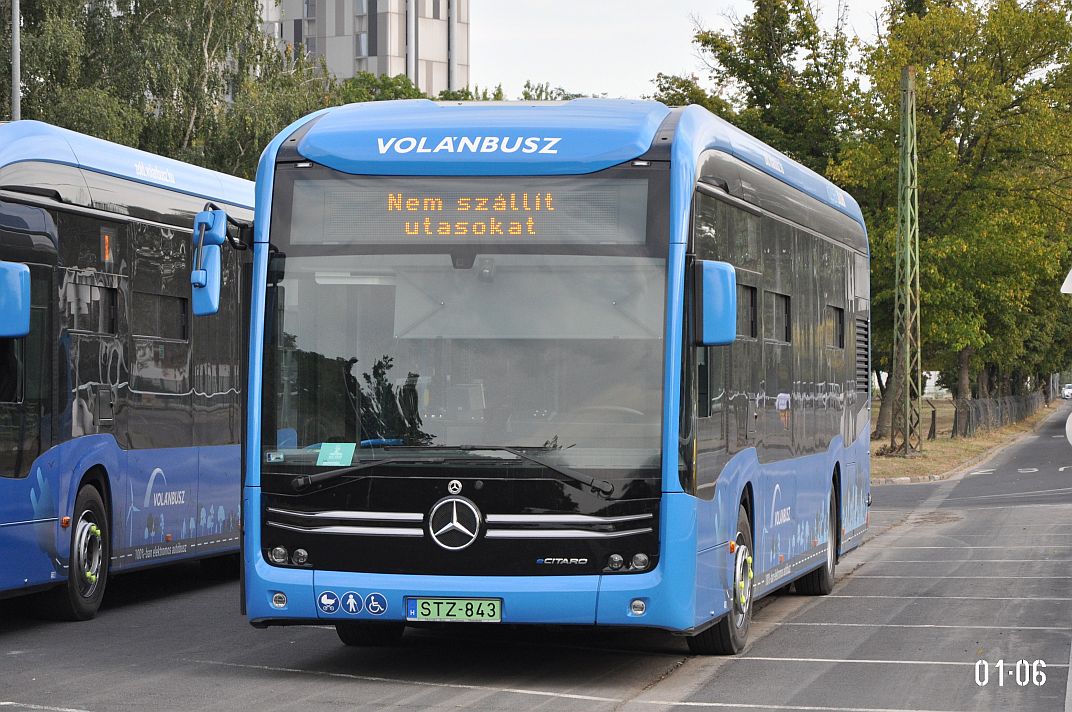 Венгрия, Mercedes-Benz eCitaro № STZ-843