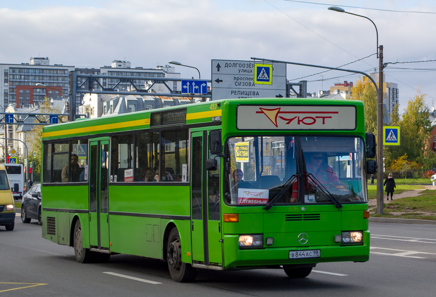 Санкт-Петербург, Mercedes-Benz O405 № В 844 АС 98