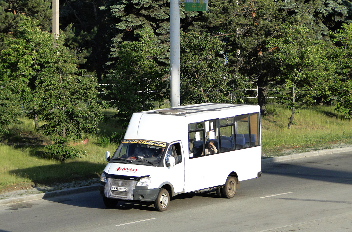 Челябинская область, Рута СПВ А048.2 № Р 498 ТМ 174