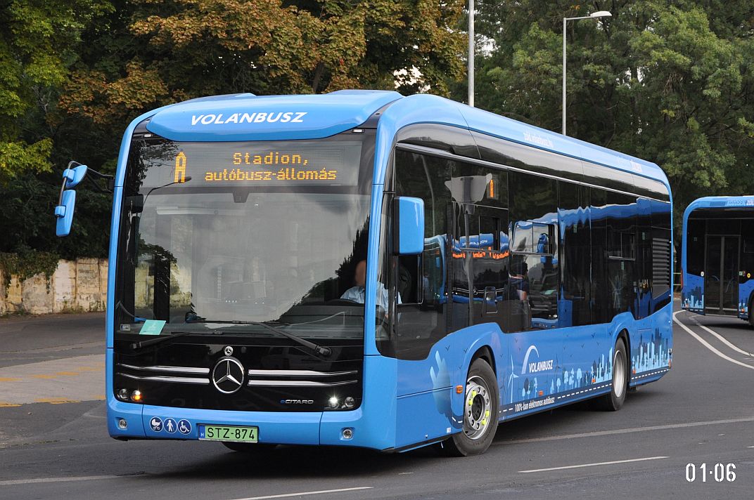 Венгрия, Mercedes-Benz eCitaro № STZ-874